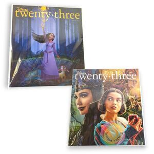 Disney D23 Magazine Bundle Wish & Snow White 2023 2025 NEW